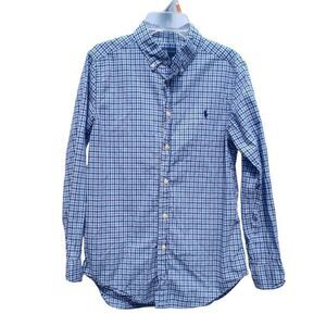 Ralph Lauren Blue label boys button down shirt, 100% cotton